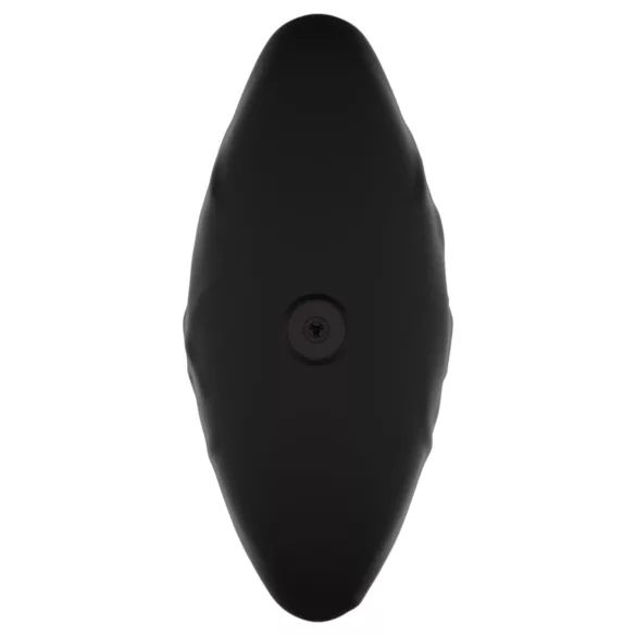 Kangvo - magnetni naduvni silikonski dildo (crni)