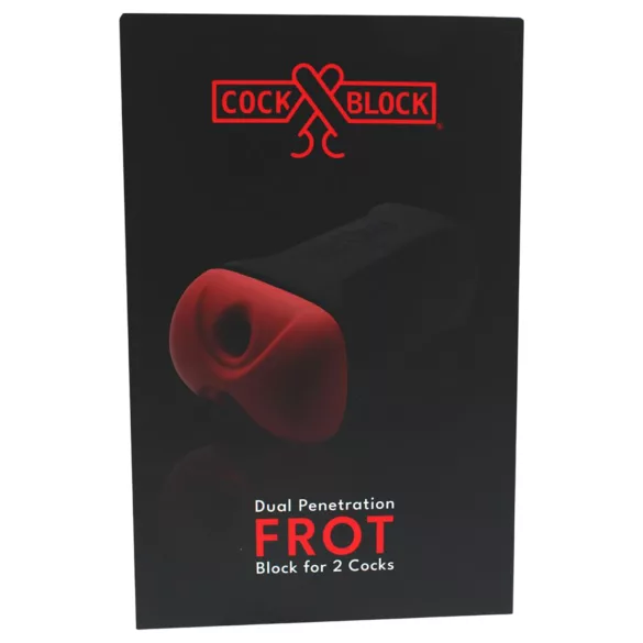 CockBlock - FROT dupla masturbator (crni)