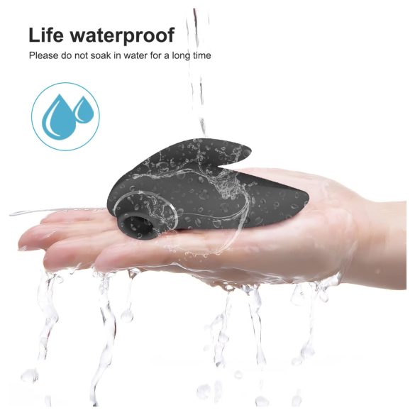 AlvUp - vibracioni stimulator klitorisa sa vazdušnim talasima (crni)