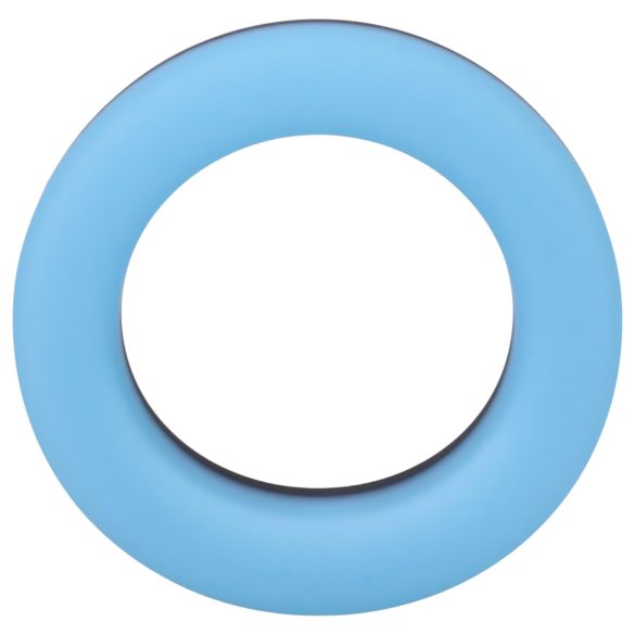 Doc Johnson The Big O - svetleći prsten za penis (plavo)