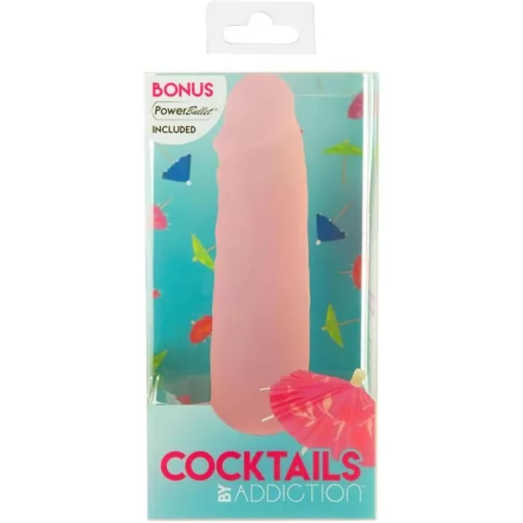 Addiction Cocktails - dildo sa vakumskim držačem (breskva)