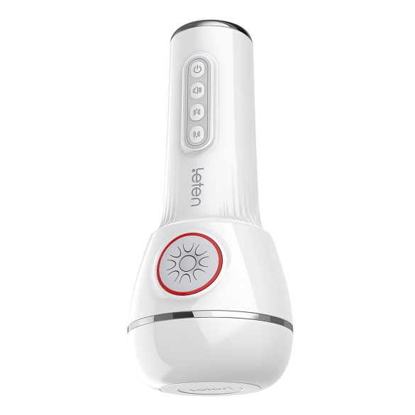 LETEN SM340 - punjiva, vibrirajuća, usisna, stenjajuća masturbator igračka