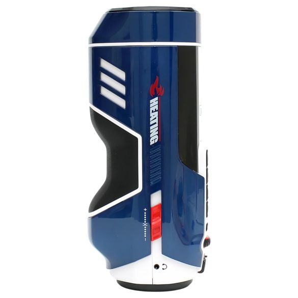 Leten SM Future Pro - mrežni potisni, zvučni, pritisni, grejni masturbator (plavi)