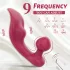 Sex HD Chomper - vibrator za klitoris i anal (crvena)