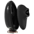 Vrhunski HD ogledalo vibrator s grejanjem (crni)
