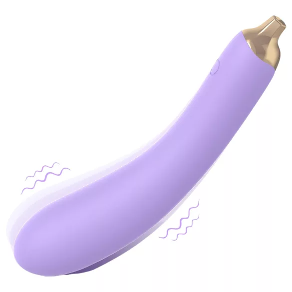 Seks HD - patlidžan vibrator (ljubičasti)