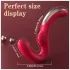 SEX HD Džini - G-tačka i klitoris vibrator (crveni)