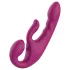 SEX HD Co-op Bliss - kaišić vibrator sa klitoris karikom (ljubičasti)