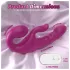 SEX HD Co-op Bliss - kaišić vibrator sa klitoris karikom (ljubičasti)