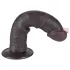 Lovetoy Sliding-Skin - dildo sa vakumom dvostrukog sloja - 20cm (braon)