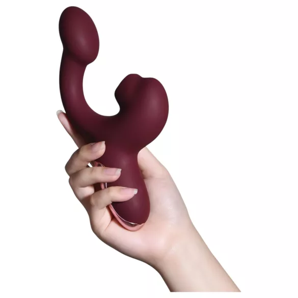Magic Motion Magic Ponder - 2u1 vibrator sa rotirajućim krakom (bordo)