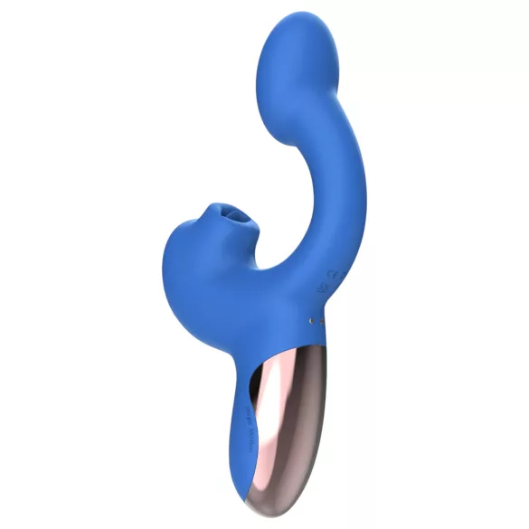 Magic Motion Magic Ponder - 2u1 vibrator sa nosivim klitoralnim krakovima (plav)