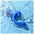 Magic Motion Magic Ponder - 2u1 vibrator sa nosivim klitoralnim krakovima (plav)
