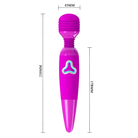Pretty Love Wand - akumulatorski masažer vibrator (ljubičasto)