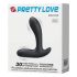 Pretty Love Backie - crni analni vibrator za prostatu