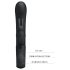 Pretty Love Webb - vodootporni vibrator sa rukohvatom za klitoris (crni)