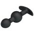 Pretty Love - unutrašnji kuglasti analni dildo (crni)