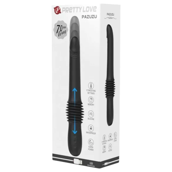 Pretty Love Pazuzu - crni vrhunski vibrator