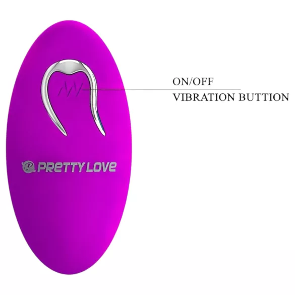 Pretty Love Algernon – akumulatorski, bežični par vibrator (ljubičasti)