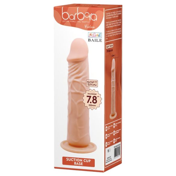 Baile Barbara Calvin - realistični dildo - 20cm (natur)