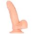 Baile Barbara marka - realistični rotirajući vibrator - 15 cm (natur)