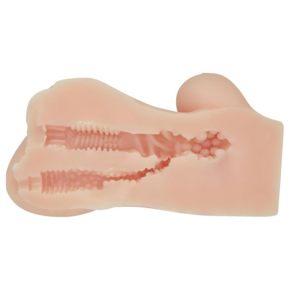 Crazy Bull - realistična mini vagina (natur)