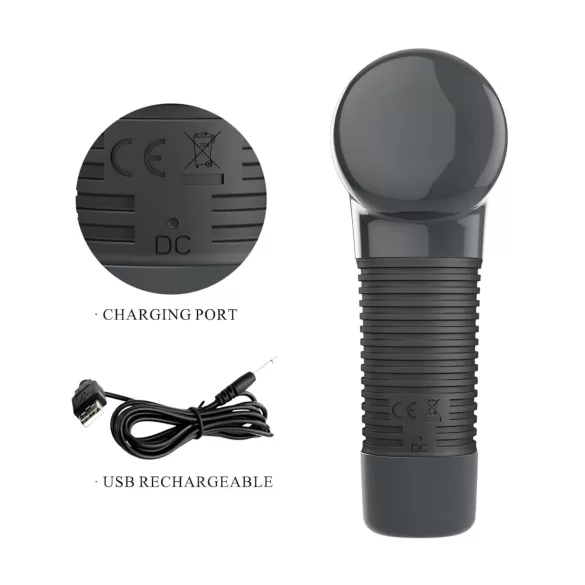 Pretty Love Magic Gun - masažna puška (crna)