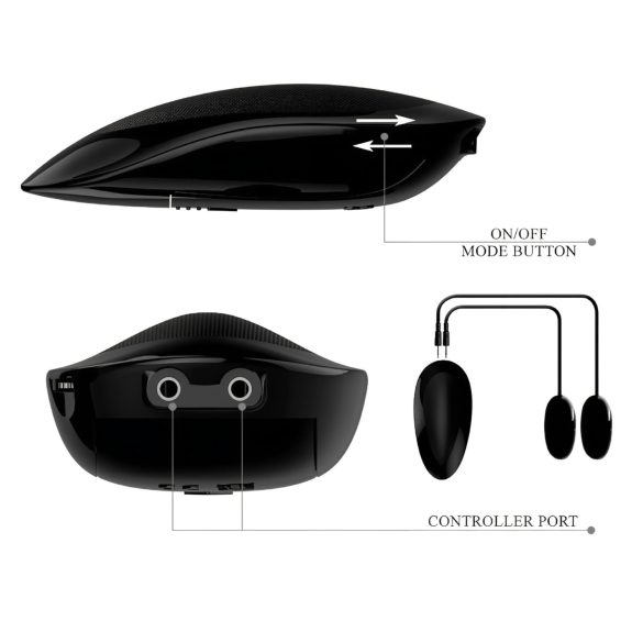 Ludi Bik - realistična, vibrirajuća veštačka zadnjica masturbator (natur)