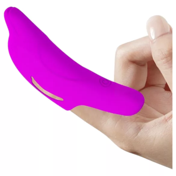 Pretty Love Delphini - prstenasti vibrator sa delfinima (ljubičasta)