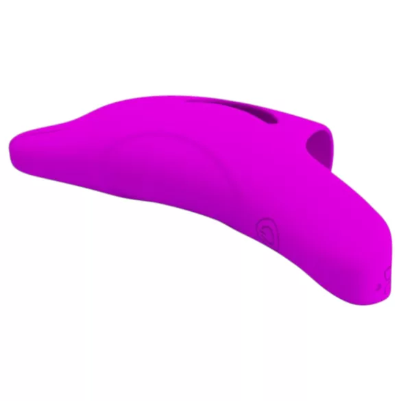 Pretty Love Delphini - prstenasti vibrator sa delfinima (ljubičasta)