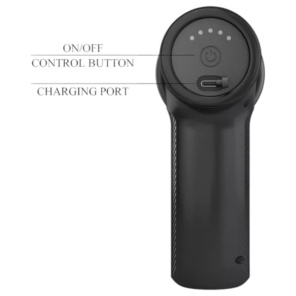 Pretty Love Dj Doctor - seksi pištolj vibrator (crna)