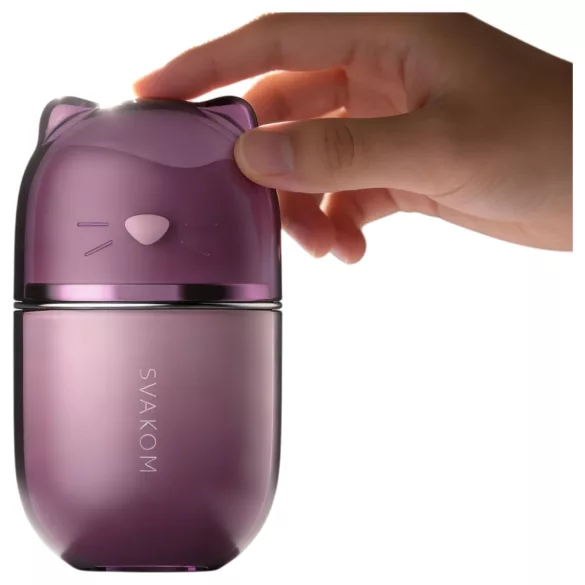 Svakom Klitty - vibrator za lizanje (ljubičasti)