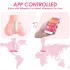 Vibeconnect - апликацијом управљани торзо мастурбатор за мушкарце (природан)