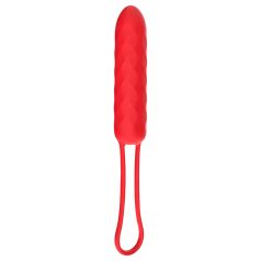   Vibeconnect Faith - punjivi, vodootporni štapni vibrator (crveni)