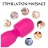 Seks HD Iris - 2-motorski grejni masažni vibrator (ružičasti)
