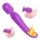 Sex HD Iris - 2-motorski grejni masažer vibrator (ljubičasti)
