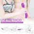 Sex HD Iris - 2-motorski grejni masažer vibrator (ljubičasti)