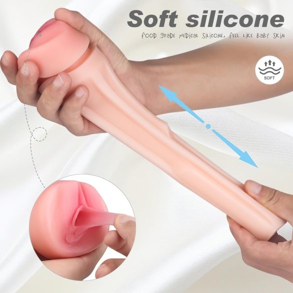 Sex HD Marcus - Realistična Vagina u Futroli (Crno-Prirodna)