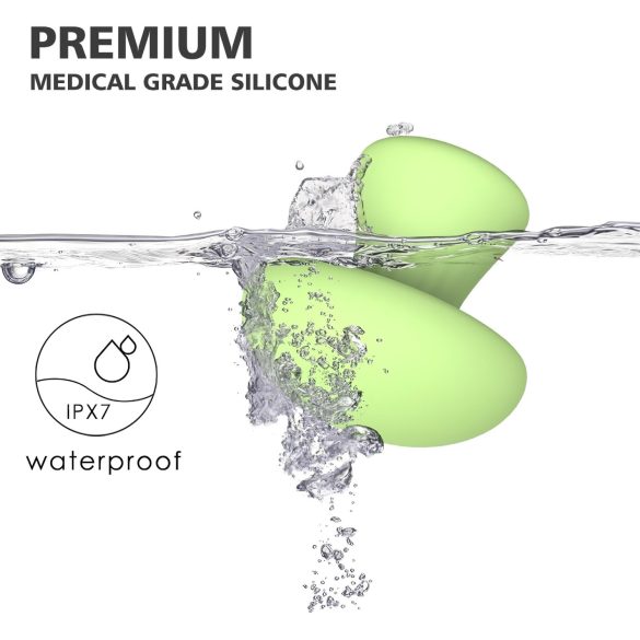 Magic Mushroom - punjivi masažer za lice (zeleni)