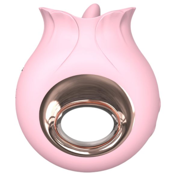 Seksi HD Francuski Poljubac - lizljivi vibrator (roze)