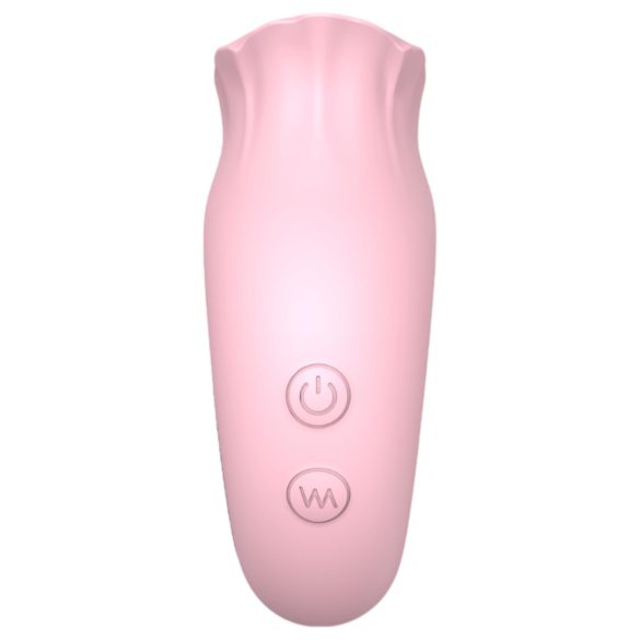 Seksi HD Francuski Poljubac - lizljivi vibrator (roze)