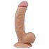 Lovetoy Ultra Mekan - elastičan, realističan dildo - 21,5cm (natur)