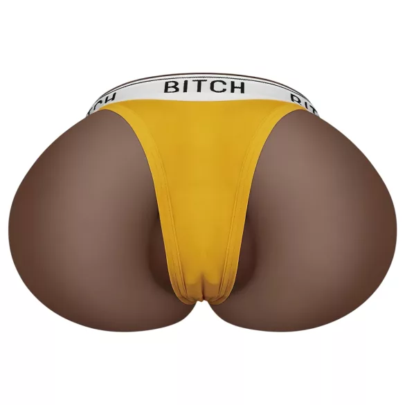 Lovetoy Streetgirl's 12 - torzo veštačke vagine i tanga (tamna prirodna boja)
