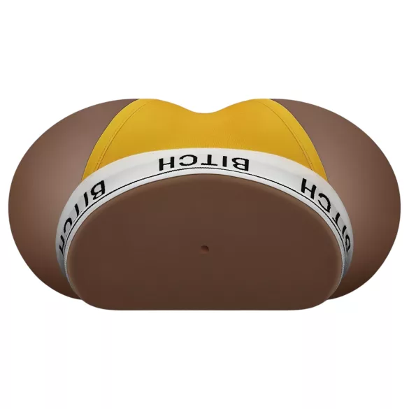 Lovetoy Streetgirl's 12 - torzo veštačke vagine i tanga (tamna prirodna boja)
