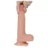 Lovetoy Natura Penis - Dvostruki prirodni dildo 18cm (prirodno)