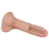 Lovetoy Natura Penis - Dvostruki prirodni dildo 18cm (prirodno)