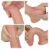 Lovetoy Natura Penis - Dvostruki prirodni dildo 18cm (prirodno)