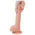 Lovetoy Prirodni Penis - realistični dildo sa vakumom 21cm (natur)
