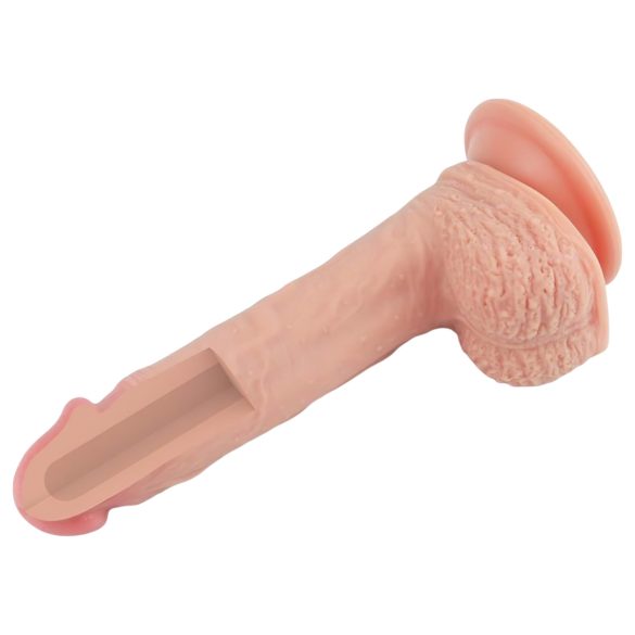 Lovetoy Prirodni Penis - realistični dildo sa vakumom 21cm (natur)