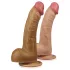 Lovetoy – realistični, savitljivi dildo – 22 cm (natur)